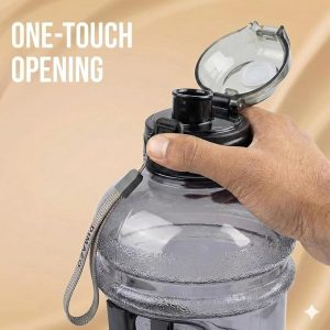 Gallon Water Bottle 2 + Litre | Gym Motivational Sipper Water Bottle for Adults